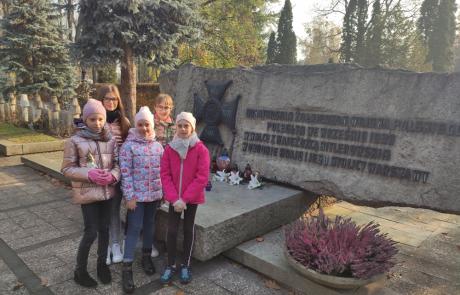 Uczniowie z SP 3 pamiętają o swoim patronie