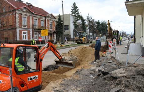 Budowę ronda poprzedzą prace na ulicach Lelewela i Kosciuszki