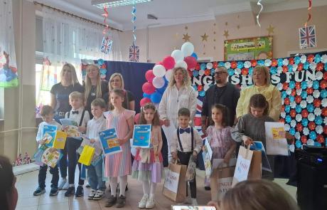 Wyróżnienie dla przedszkolaków MPS 2 w konkursie „English is fun”