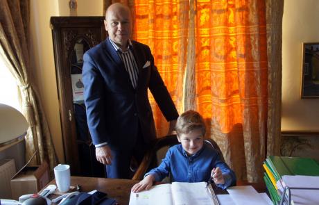 Ludwik Fryderyk Kuleta u burmistrza Sławomira Kowalewskiego