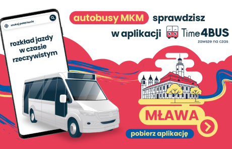 Autobusy MKM sprawdzisz w aplikacji Time4BUS