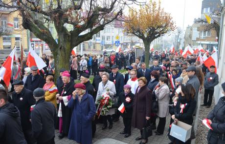 Obchody 100. rocznicy odzyskania przez Polskę niepodległości w Mławie