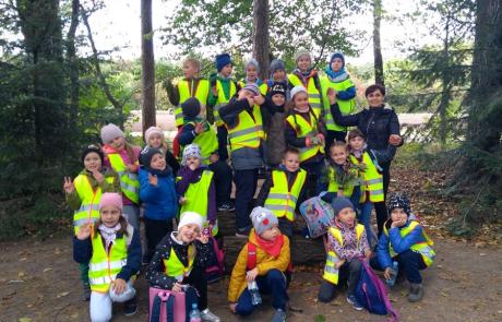 Piknik integracyjny klas I