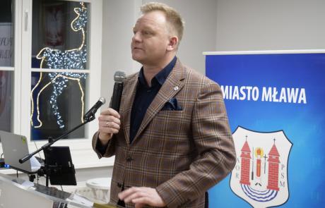 Burmistrz Miasta Mława Piotr Jankowski