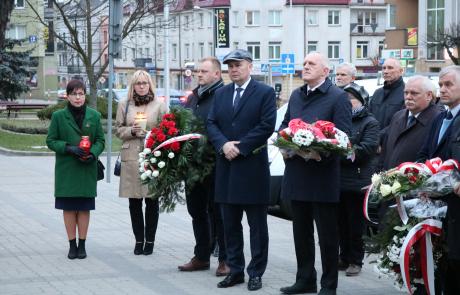 Rocznica katastrofy smoleńskiej - uroczystości w Mławie