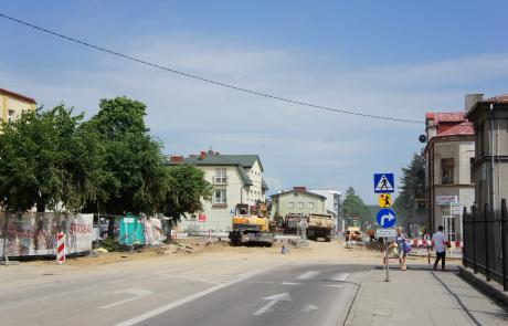 Rondo 20 Bartoszyckiej Brygady Zmechanizowanej w budowie