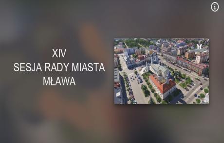 Obrazek z napiesem 14 sesja rady miasta