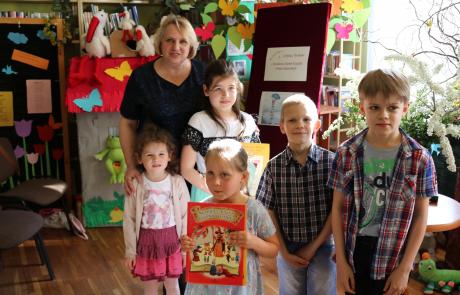 Spotkanie w miejskiej bibliotece