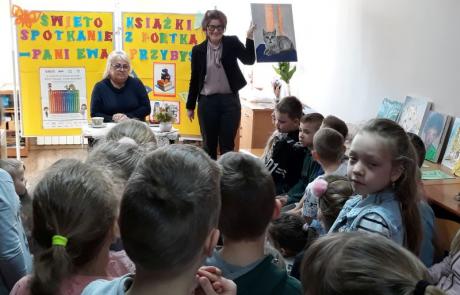Spotkanie z panią E. Przybysz