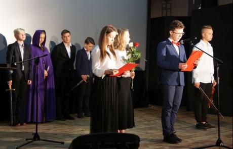 Występ uczniów z SP1