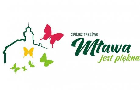 logotyp SPÓJRZ TRZEŹWO Mława jest piękna!