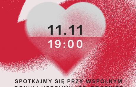 plakat promujący Ognisko Niepodległości