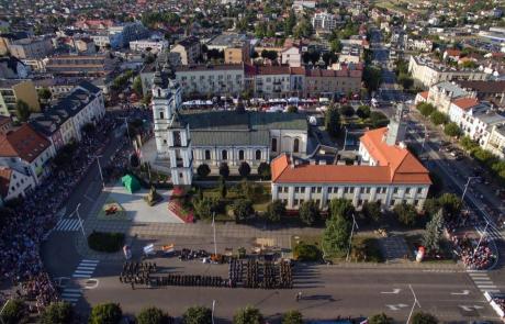 widok centrum miasta
