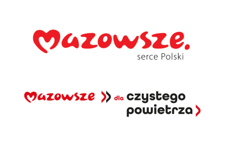 Logotyp Marki Mazowsze i programu wsparcia