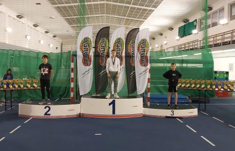 Zawodnicy na podium