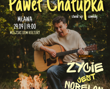 Mławska Scena Stand-upowa: Paweł Chałupka