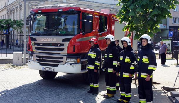 Samochód ratowniczo-gaśniczy Scania