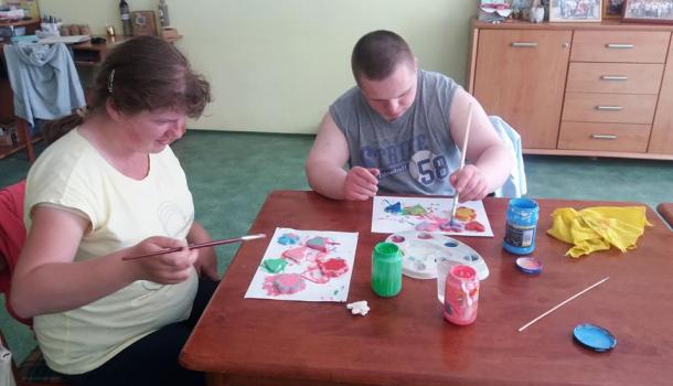 17 - Zajęcia plastyczne w ramach projektu Daj sobie szansę