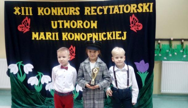 laureaci konkursu recytatorskiego