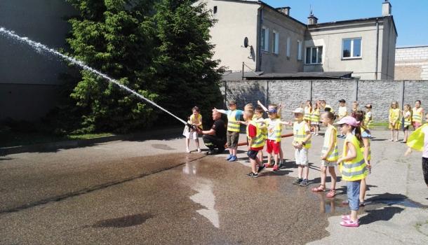 Wycieczka w Państwowej Straży Pożarnej