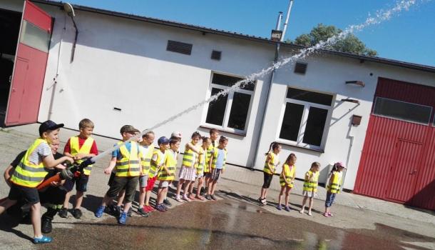 Wycieczka w Państwowej Straży Pożarnej