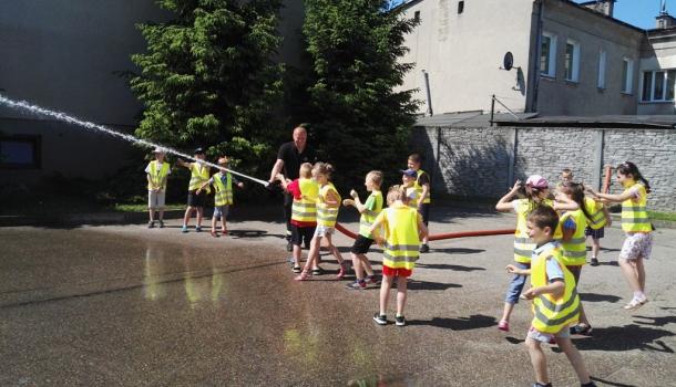 Wycieczka w Państwowej Straży Pożarnej