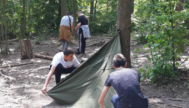 Cztery żywioły nie straszne uczniom SP nr 2