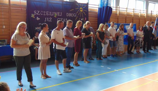 Pożegnanie gimnazjalistów w SP nr 2