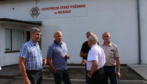 Litewscy strażacy z wizytą w mławskiej OSP - 19