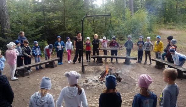 Piknik integracyjny klas pierwszych