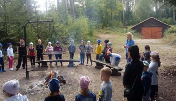 Piknik integracyjny klas pierwszych