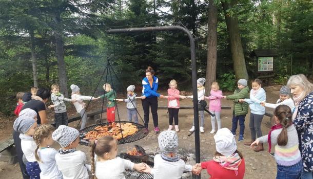 Piknik integracyjny klas pierwszych