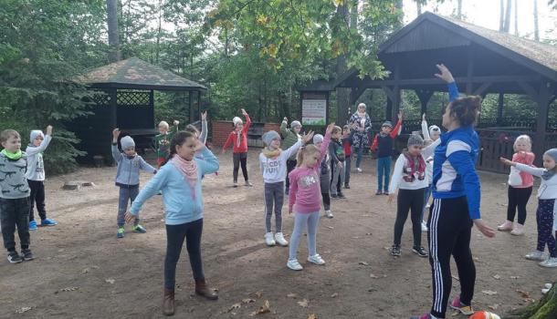 Piknik integracyjny klas pierwszych