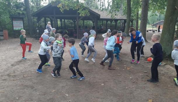 Piknik integracyjny klas pierwszych