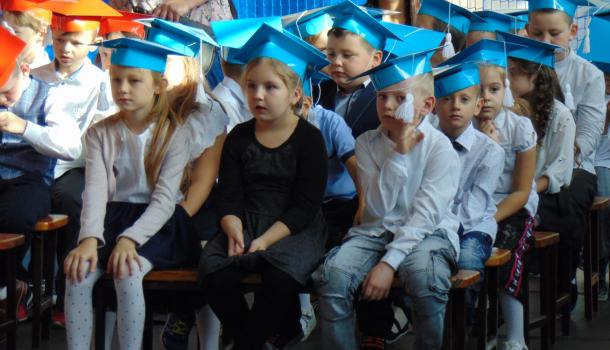 Uroczyste pasowanie pierwszoklasistów