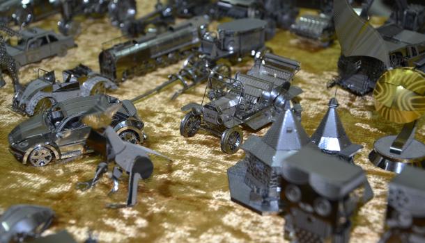 Uczniowie SP 4 poznali technikę składania trójwymiarowych puzzli