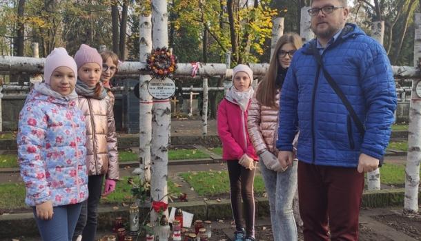 Uczniowie z SP 3 pamiętają o swoim patronie