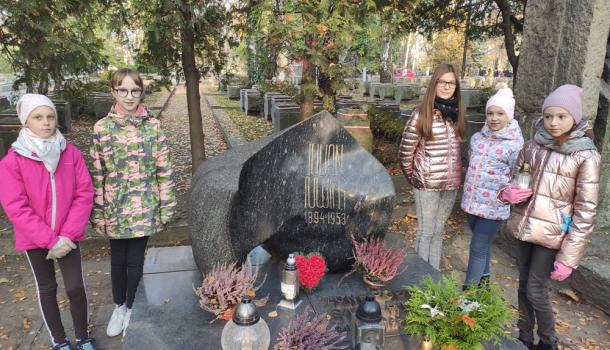 Uczniowie z SP 3 pamiętają o swoim patronie