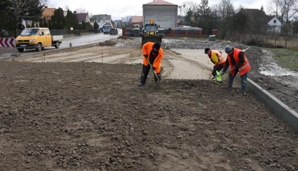 Powstaje parking przy ulicy Leśnej 1