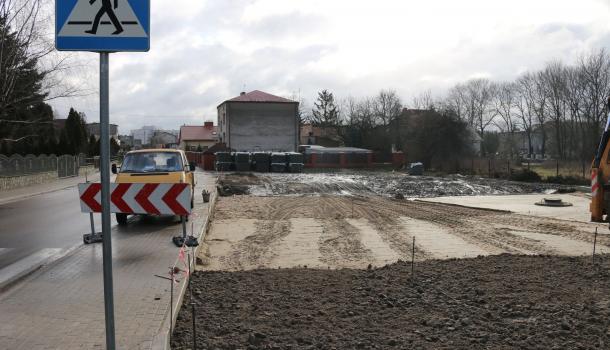 Powstaje parking przy ulicy Leśnej 2
