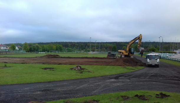 Prace na stadionie miejskim - 05