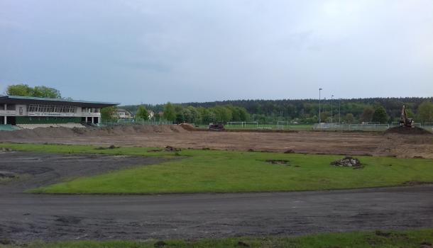 Prace na stadionie miejskim - 09