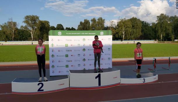 Lekkoatleci na podium