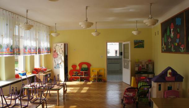Sala zajęć budynku B Miejskiego Przedszkola Samorządowego nr 4 w Mławie