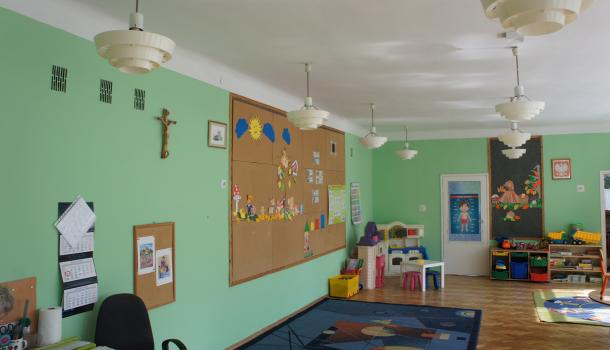 Sala zajęć budynku B Miejskiego Przedszkola Samorządowego nr 4 w Mławie