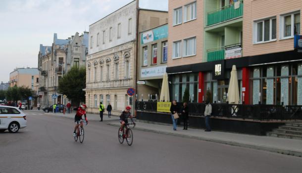 Zawodnicy kolarskich Mistrzostw Mazowsza