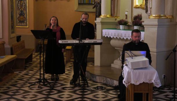 Marta Stawińska, Paweł Stawiński i ks. Marcin Sadowski