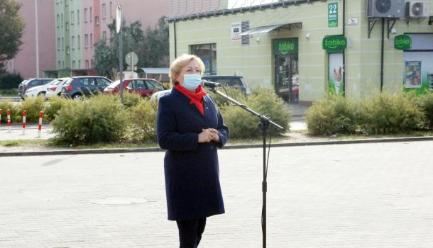 Przemawia Poseł na Sejm RP Anna Cicholska