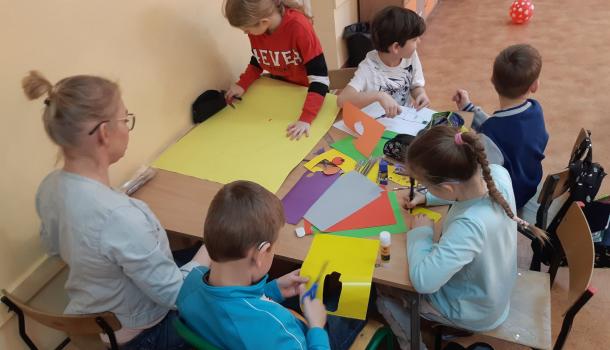 Projekt Zdrowo jem, więcej wiem klasy 2a z SP nr 7 w Mławie