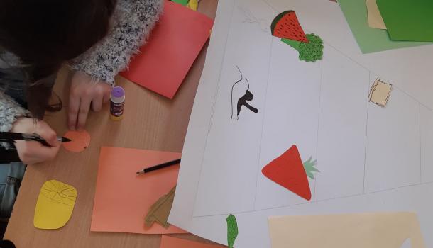 Projekt Zdrowo jem, więcej wiem klasy 2a z SP nr 7 w Mławie